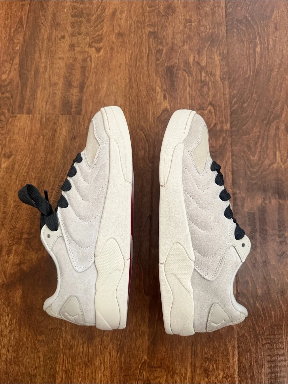 Jordan Men's Low-Top Sneakers in White and Black